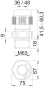 OBO V-TEC VM LM63 MS Kabelverschraubung 