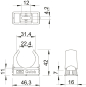 OBO 2955 M32 SW Quick-Schelle M32 PP 