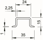 OBO 2069 15 2.2 GTP Hutschiene ungelocht 