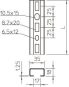 OBO CML3518P0500FS Profilschiene gelocht 