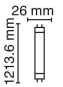 Radium LLp             NL-T8 36W/840/G13 