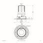 EVN LED Deckeneinbau ws F02R14SM1830L55P 