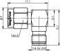 TG SMA-Winkelkupplung AU (M- J01154A0021 