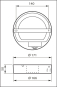 PHIL LED-    DN145C LED10S/830 PSU II WH 