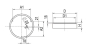 RIDI Wannenleuchte weiß, IP40,   0430768 