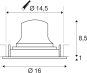 SLV NUMINOS DL L, Indoor LED     1003662 