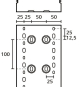 Hellermann HTWD-PN-25x80-PVC-GY 