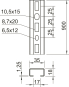 OBO CML3518P0900FS Profilschiene gelocht 