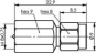 TG Adapter FME-SMA (M-M)     J01703A0009 