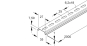 Niedax Tragschiene Hut-Profil 2933/2 GL6 