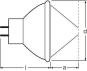 OSR Projektionslampe 150W 15V  64634 HLX 