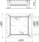 OBO UZD 115170 250-3 Zug-u.Abzweigdose 