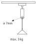 Paulmann URail Universal Pendel    96914 