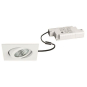 BRUM LED-Einbaustra. IP65 Weiss 39355073 