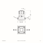 EVN LED Deckeneinbau ws F04R09SM0627L24P 