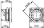 TEGA STX V1 Flansch            100022892 