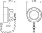 TG TOC Flanschschutzkappe    H60030A0000 