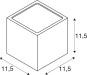 SLV SITRA CUBE Wandleuchte,       232537 