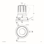 EVN LED Deckeneinbau ws F01R14AM3830L55D 