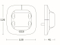 STEIN      PRAESENZMELDER DUAL US KNX V3 