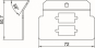 OBO MTM 2D Trägerplatte m.2xLochbild Typ 