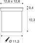 SLV ROCCI Bodeneinbauleuchte      227604 