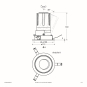 EVN LED Deckeneinbau ws F01R09AM1840L24P 