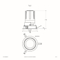 EVN LED Deckeneinbau ws F01R11SM2540L38D 