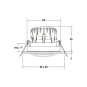 Brumberg LED-Einbaustrahler   40488173AB 