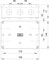 OBO B 12 M Kabelabzweigkasten 178x144x71 