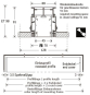 LTS Einbaurahmen LK-Z 045.003.00 TRI/... 