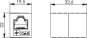 TG AMJ-Kupplung Cat.6+ RJ45  J00029A0062 