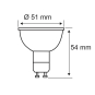 Paulmann LED 3er-Pack Reflekt 6,5W 28430 