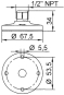 Grothe Montagesockel 38001      KSZ 8001 