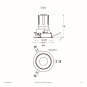 EVN LED Deckeneinbau ws F02R14SM1330L38P 