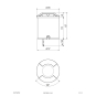 EVN LED Bodeneinbau anthrazit  P67152702 