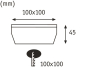 PAULM Solar-Bodeneinbaul Cube IP67 93774 