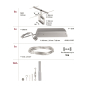 Paulmann WS DC Frame 5x4,8W Chr    94481 