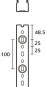 Hellermann HTWD-PN-40x60-PVC-GY 