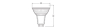 Ledvance LED PAR16 V 6.9W 840 GU10 LED 