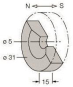 Turck Dauermagnet 6900215     DMR31-15-5 