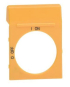 ABB OPY2 Blanco-Schild gelb f. OH2_ OPY2 