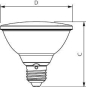 PHIL MAS LEDspot VLE 9,5-75W/927 