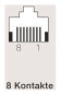 RB ISDN-Dose perlweiss    UAE 8 (8) Up 0 