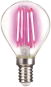 LIGHTME LED-Tropfenlampe 4W pink LM85313 