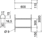 OBO LG 116 VS 3 FT Kabelleiter gelocht m 