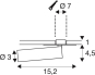 SLV PAR 20 Spot TURNO weiß        152381 