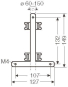 Hensel Mastbefestigung           KV MB 6 