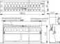 TG 19 Modultr. 1.5 HE für 48 H02025A0171 