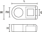 Hellermann CL8-PA66-NA(100) Befestigungs 